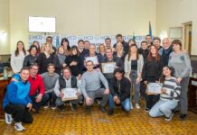 Primera Sesión Ordinaria de agosto con Homenaje a la Liga de Fútbol de Las Flores