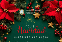 El HCD Las Flores saluda a la comunidad en estas Fiestas