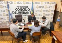 Reunión de Labor Parlamentaria en el HCD