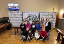 Visita de escuelas rurales al Honorable Concejo Deliberante
