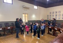 Visita del Jardín de Infantes Belén al Honorable Concejo Deliberante