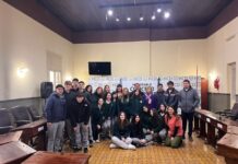 Visita de estudiantes de 5.º año del Colegio Católico San Miguel al HCD